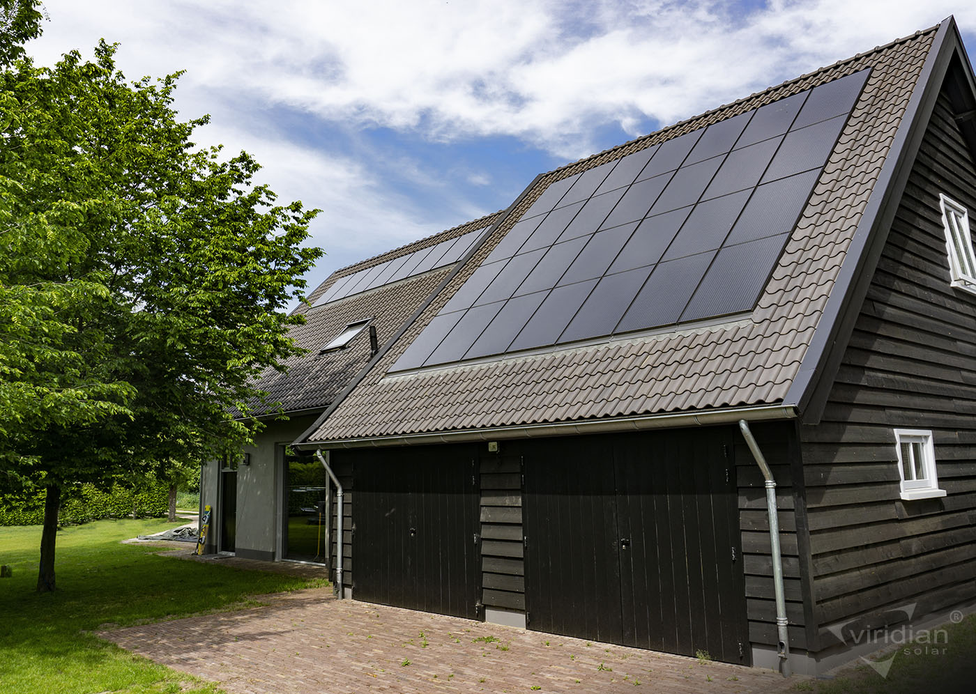 Ingebouwde zonnepanelen